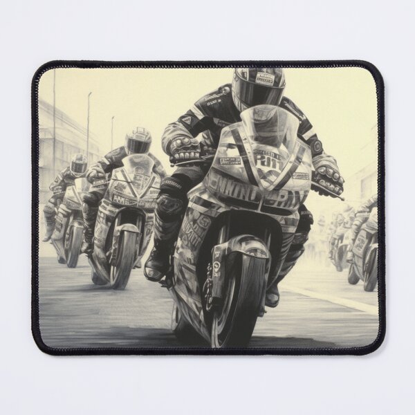 Item preview, A Superbike Race Sketch designed and sold by Sketch-Shack.