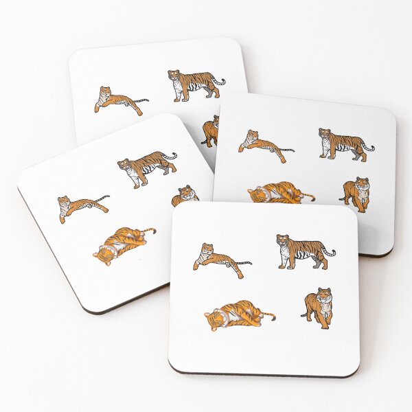 Item preview, cute tigers designed and sold by KacperStore.
