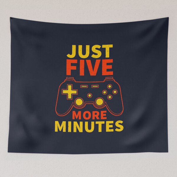 Item preview, just five more minutes (joypad) designed and sold by hayrpictures.