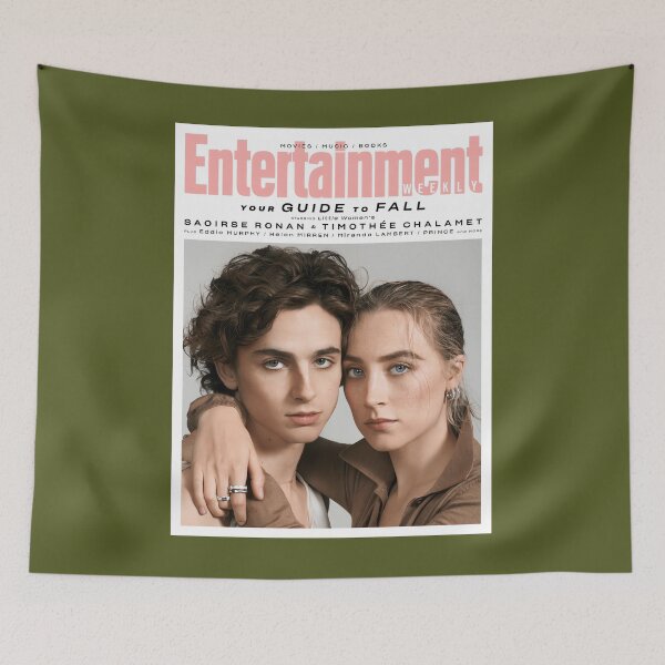 Item preview, Timothee Chalamet x Saoirse Ronan Magazine 	 designed and sold by kvtzybwp76.