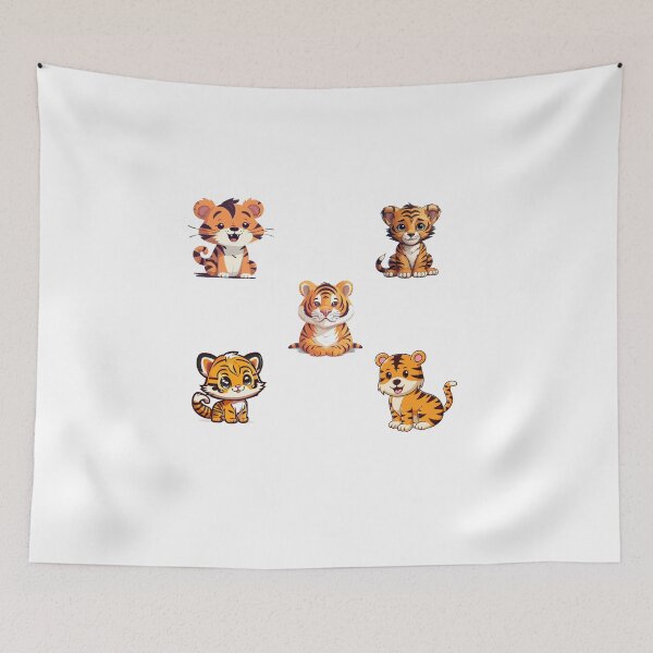Item preview, cute tigers pack designed and sold by KacperStore.