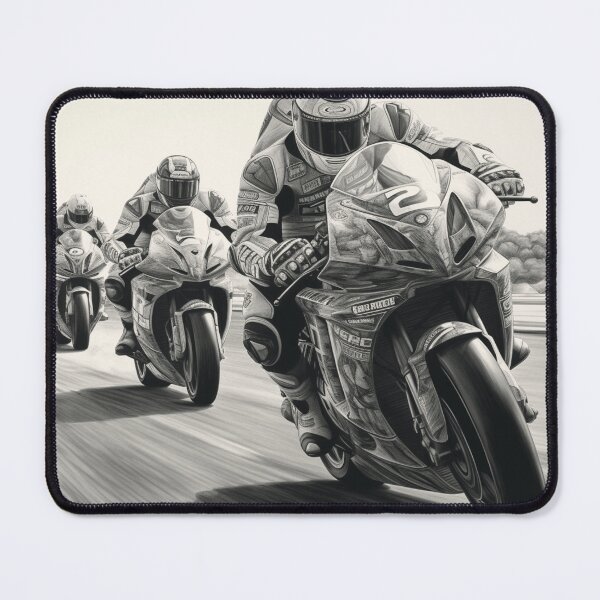 Item preview, A Superbike Race Sketch designed and sold by Sketch-Shack.
