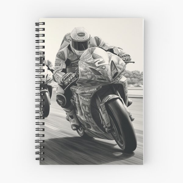 Item preview, A Superbike Race Sketch designed and sold by Sketch-Shack.