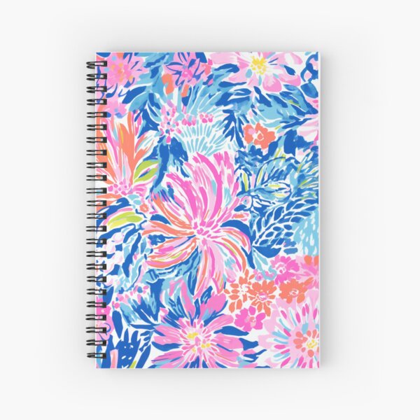 Aperçu de l'œuvre Motif Floral Joli Pastel Rose Bleu Orange créée et vendue par NateCF.
