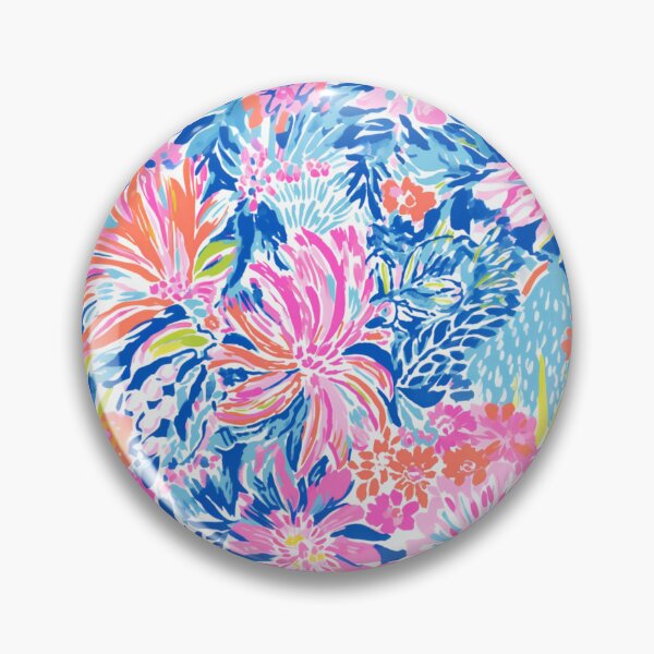 Item preview, Floral Pretty Pastel Pattern Pink Blue Orange designed and sold by NateCF.