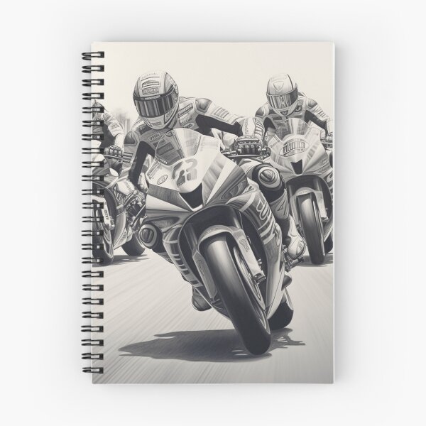 Item preview, A Superbike Race Sketch designed and sold by Sketch-Shack.