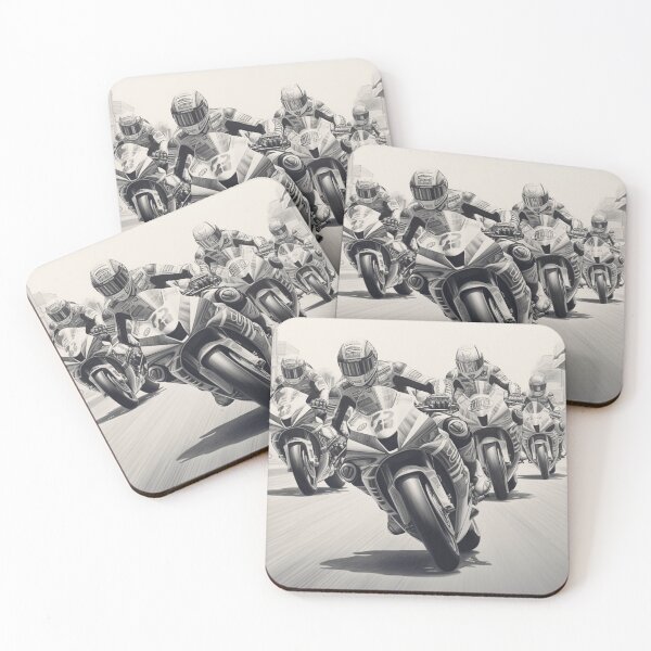 Item preview, A Superbike Race Sketch designed and sold by Sketch-Shack.