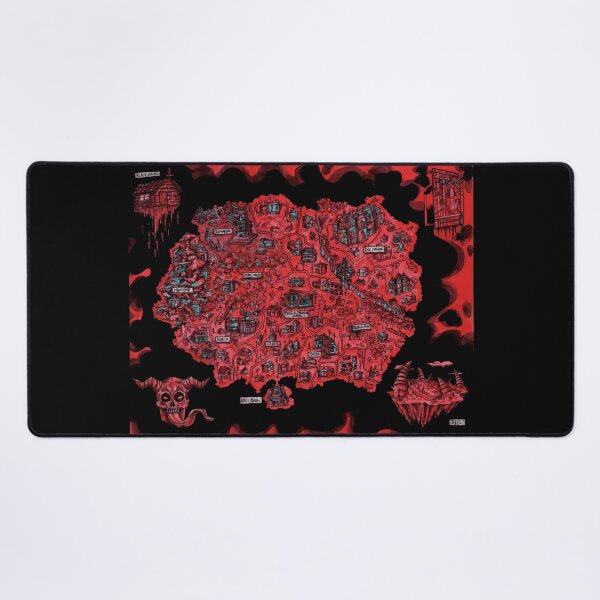 Item preview, Dorohedoro map - Sorcerers' world designed and sold by Melss-jpg.
