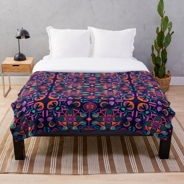 Item preview, Vivid Colorful Neon Intricate Details Psychedelic Art Pattern designed and sold by Lamarcy.