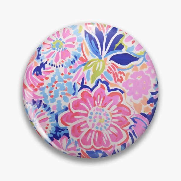 Item preview, Floral Pretty Pastel Pattern Pink Blue Orange designed and sold by NateCF.