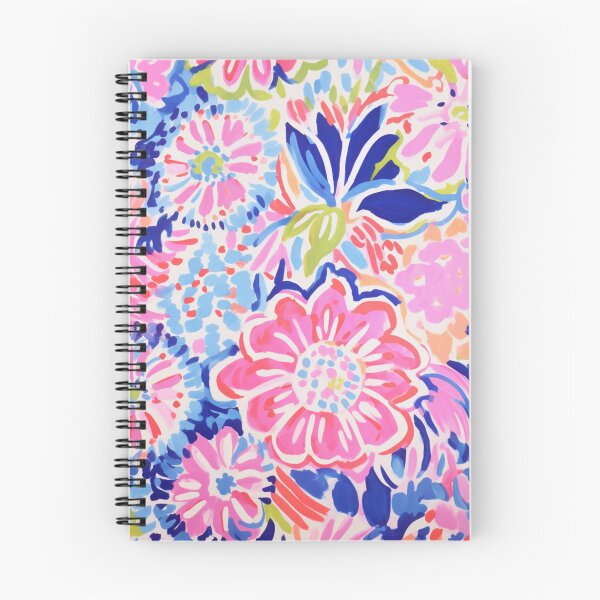 Item preview, Floral Pretty Pastel Pattern Pink Blue Orange designed and sold by NateCF.