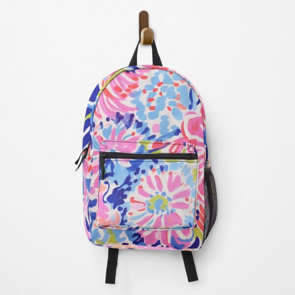 Item preview, Floral Pretty Pastel Pattern Pink Blue Orange designed and sold by NateCF.