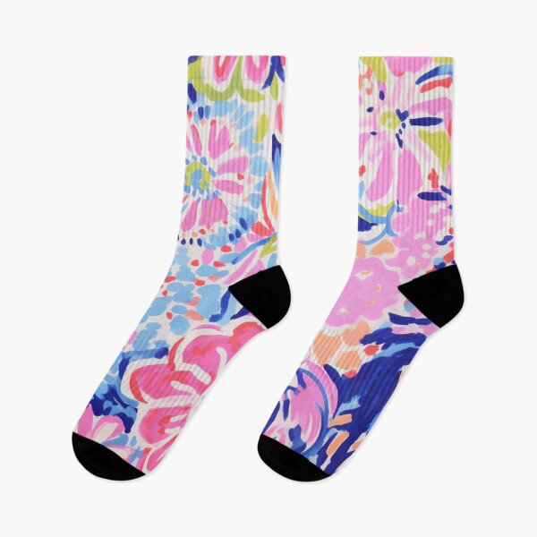 Item preview, Floral Pretty Pastel Pattern Pink Blue Orange designed and sold by NateCF.