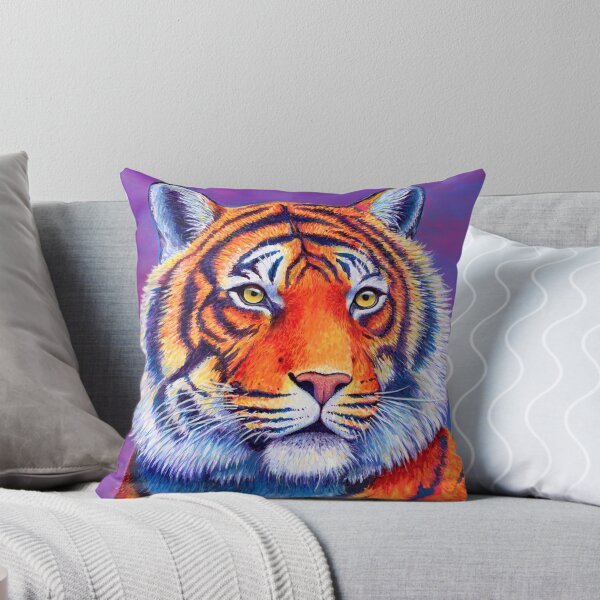 Item preview, Fiery Beauty - Colorful Bengal Tiger designed and sold by Rebecca Wang.