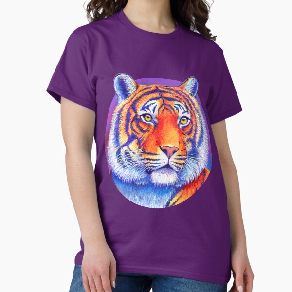 Item preview, Fiery Beauty - Colorful Bengal Tiger designed and sold by Rebecca Wang.