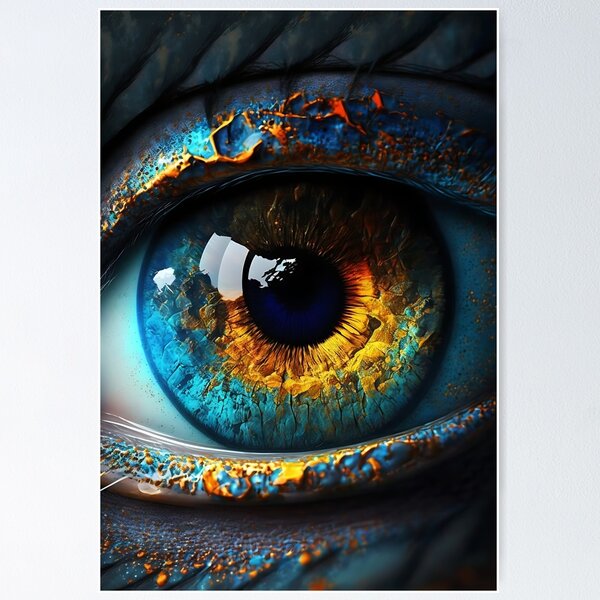 Item preview, Surreal Eye Illustration | Dreamlike Eye Art designed and sold by samuelpinzon.