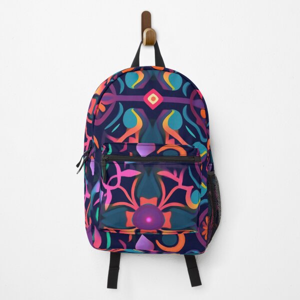 Item preview, Vivid Colorful Neon Intricate Details Psychedelic Art Pattern designed and sold by Lamarcy.