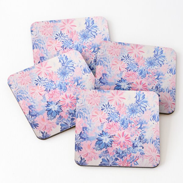 Item preview, Cherry Blossom Blue Lotus Pretty Pattern designed and sold by NateCF.