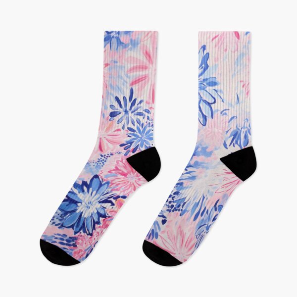 Item preview, Cherry Blossom Blue Lotus Pretty Pattern designed and sold by NateCF.