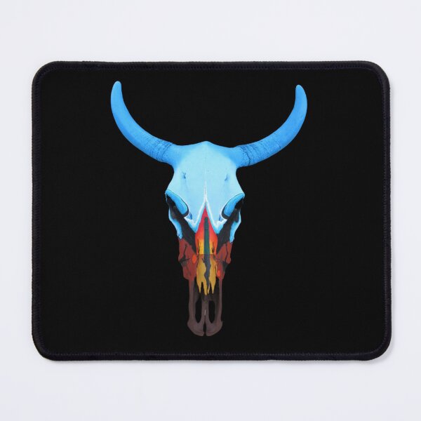 Item preview, BAJA VIBES Painted Bull Skull Classic designed and sold by ZanderWel.