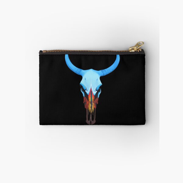 Item preview, BAJA VIBES Painted Bull Skull Classic  designed and sold by ZanderWel.