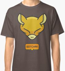 Gotcha Catching Abra Pokemon Classic T-Shirt
