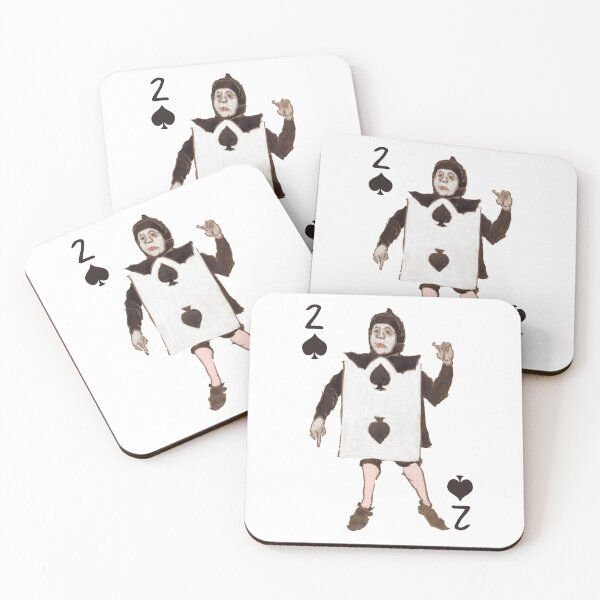 Item preview, Vintage Character of Playing Cards  Two of Spades designed and sold by KewaleeTee.