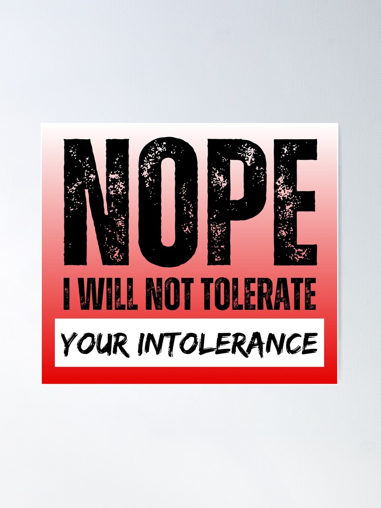 Paradox of Tolerance?