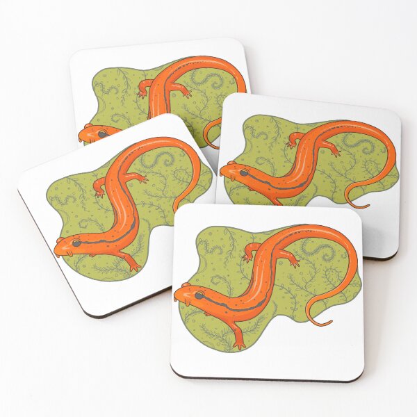 Item preview, Blue Ridge Two-Lined Salamander designed and sold by Maybe-A-Robot.