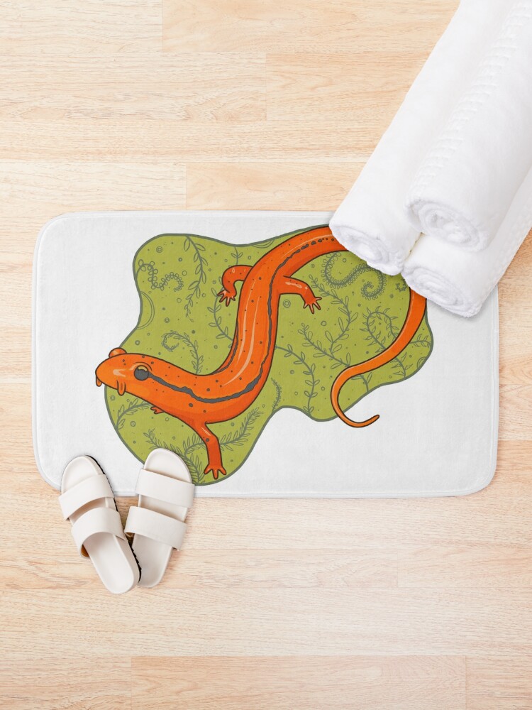 Discover Blue Ridge Two-Lined Salamander | Bath Mat