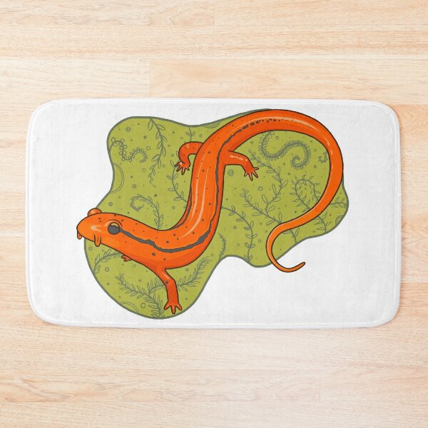 Discover Blue Ridge Two-Lined Salamander | Bath Mat