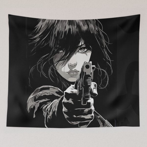 Item preview, Annie has a gun designed and sold by randynash.