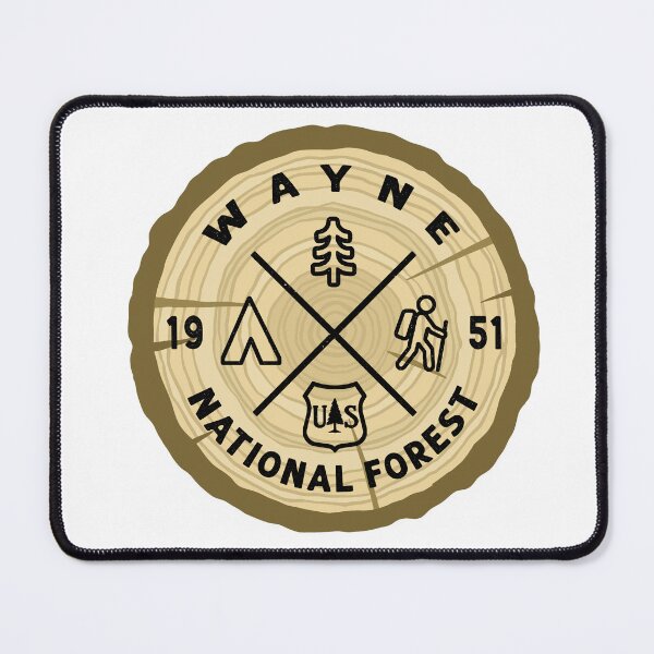 Item preview, Wayne National Forest Log Slice designed and sold by VanyaKar.