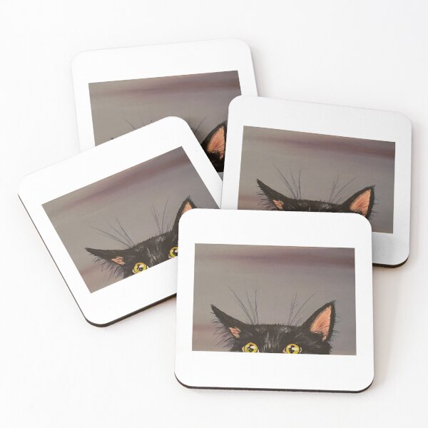 Item preview, Peeping Kitty designed and sold by CVAMarts.