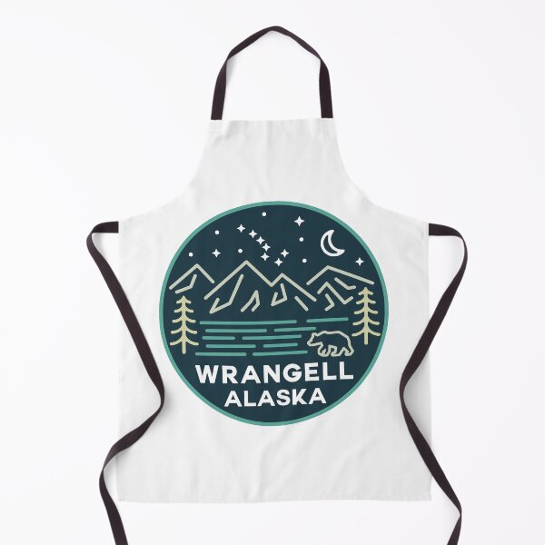 Item preview, Wrangell Alaska Night Sky Drawing designed and sold by VanyaKar.