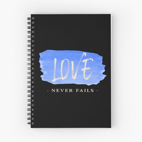 Item preview, "Love Never Fails" design designed and sold by NecessaryGifts.