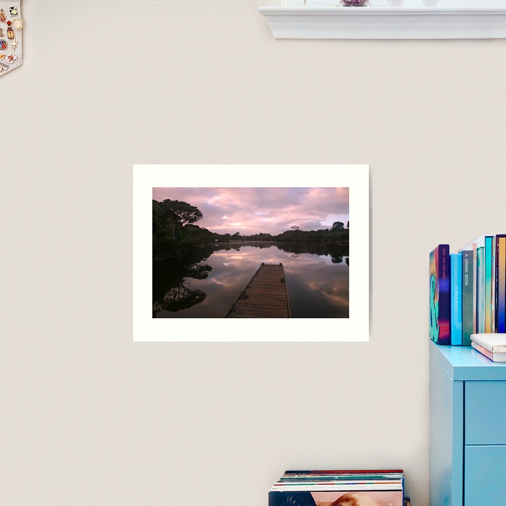 Glenelg River Awakens, Australia Art Print