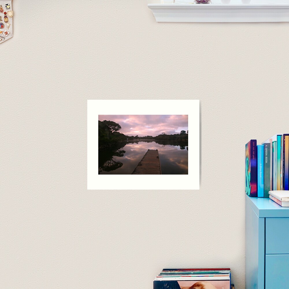 Glenelg River Awakens, Australia Art Print