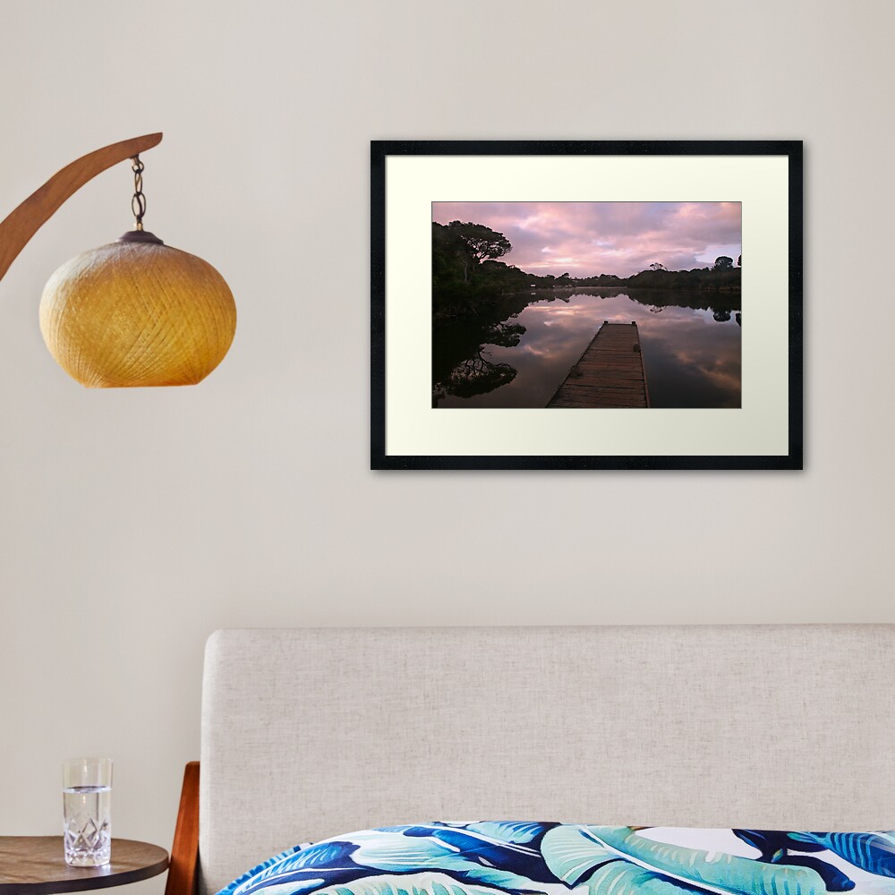 Glenelg River Awakens, Australia Framed Art Print
