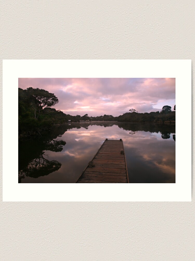 Alternate view of Glenelg River Awakens, Australia Art Print