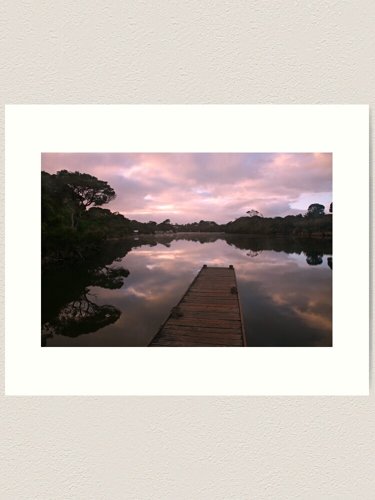 Alternate view of Glenelg River Awakens, Australia Art Print