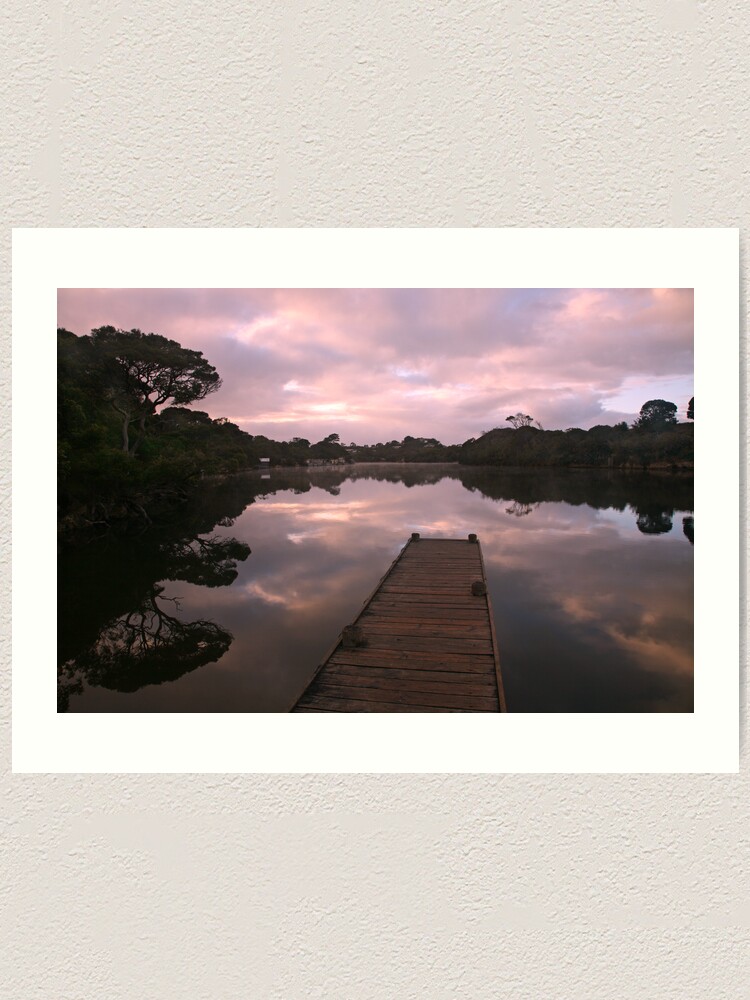 Alternate view of Glenelg River Awakens, Australia Art Print