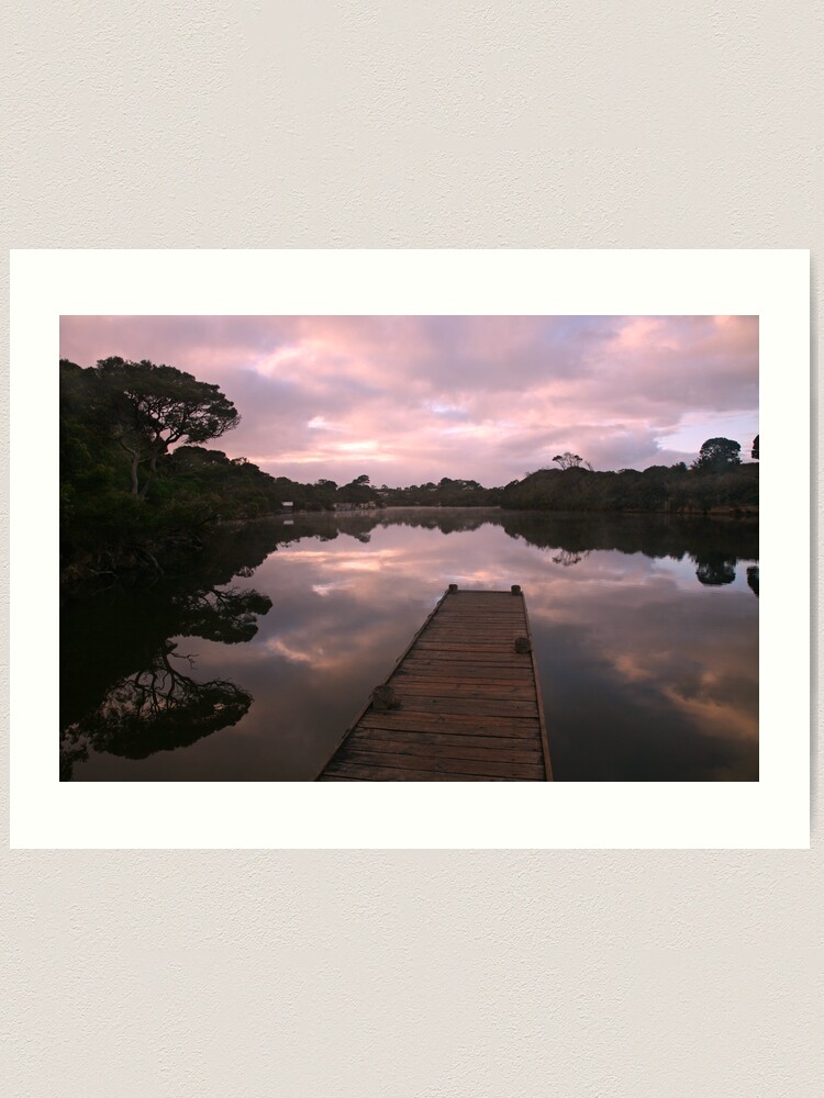 Alternate view of Glenelg River Awakens, Australia Art Print
