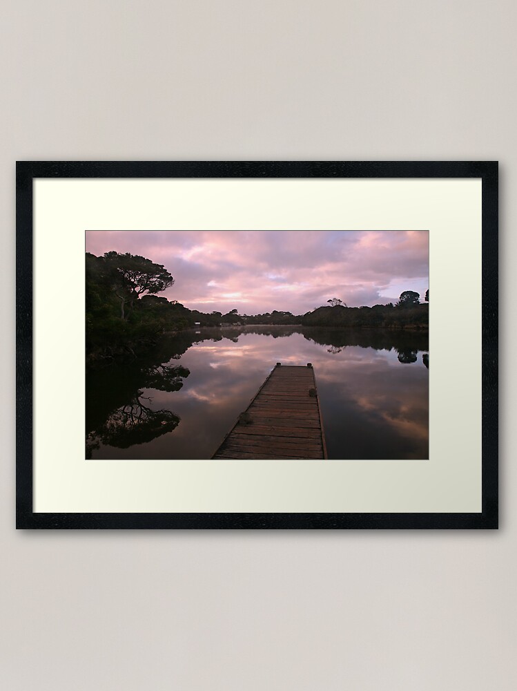 Alternate view of Glenelg River Awakens, Australia Framed Art Print