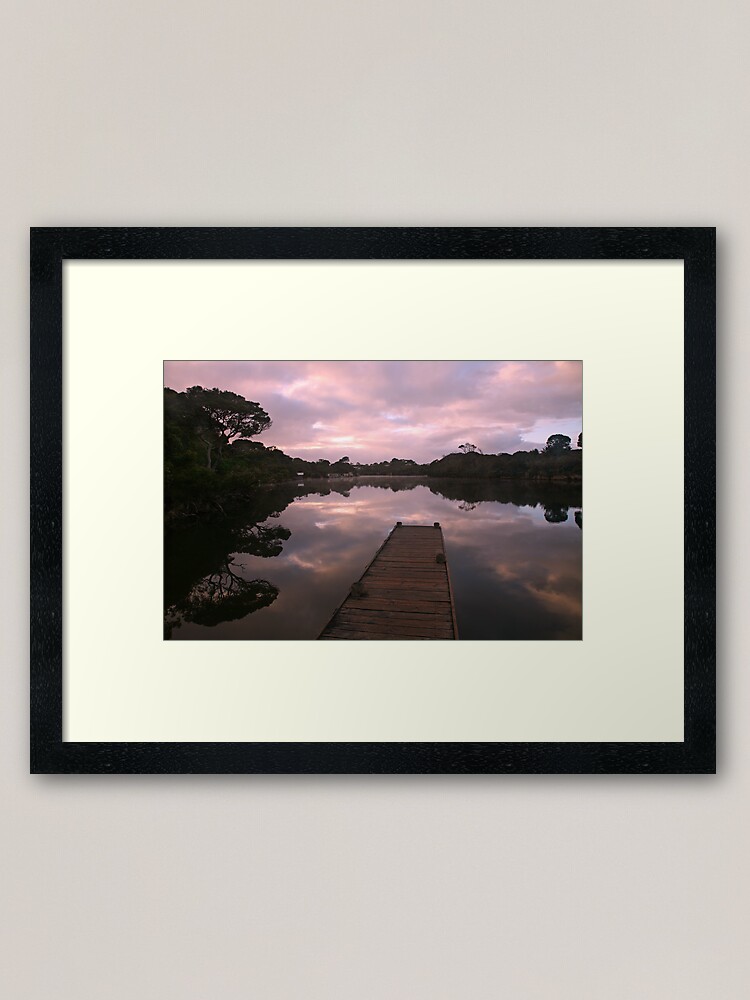 Alternate view of Glenelg River Awakens, Australia Framed Art Print