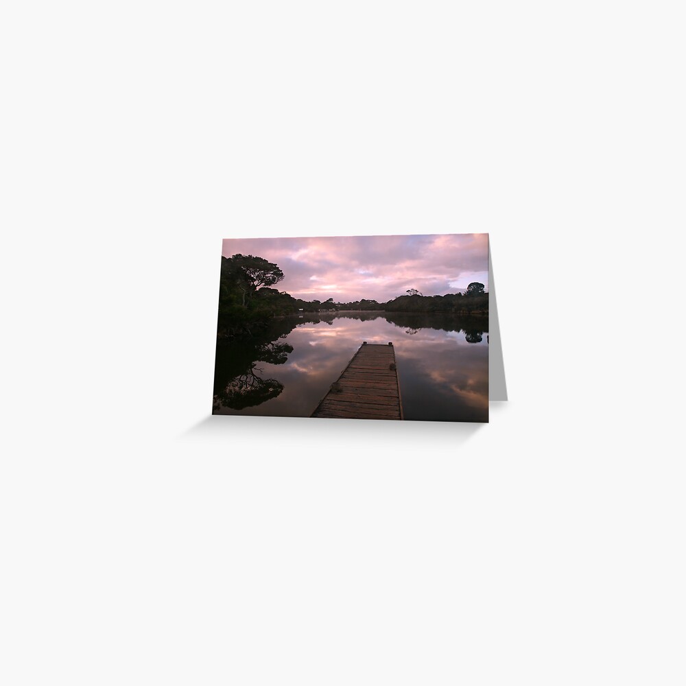 Glenelg River Awakens, Australia Greeting Card