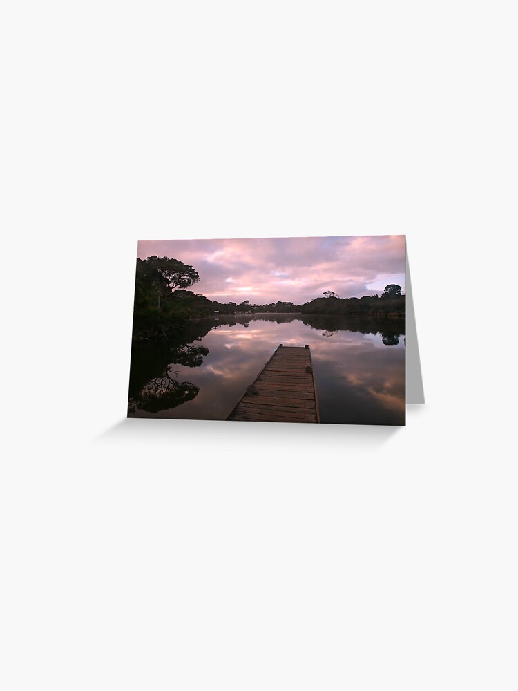 Greeting Card, Glenelg River Awakens, Australia designed and sold by Michael Boniwell