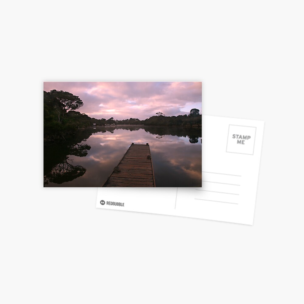 Glenelg River Awakens, Australia Postcard