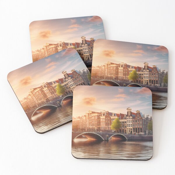 Item preview, Amsterdam Sunrise designed and sold by boldbrushstroke.