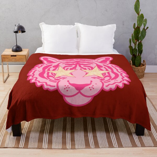 Item preview, Pink Star Eye Tiger Face 	 	 designed and sold by vhrodhuym76.